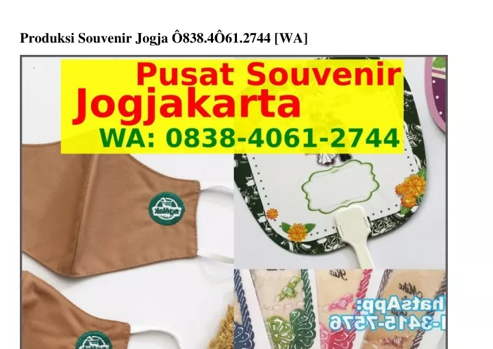 produksi souvenir jogja 838 4 61 2744 wa