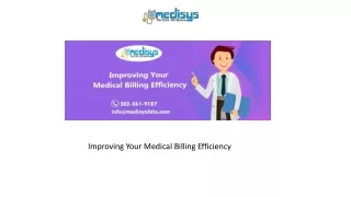 improving your medical billing efficiency