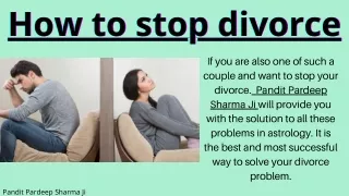 100% Proven How to stop divorce |  91-9888202178