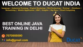 best online java training in delhi