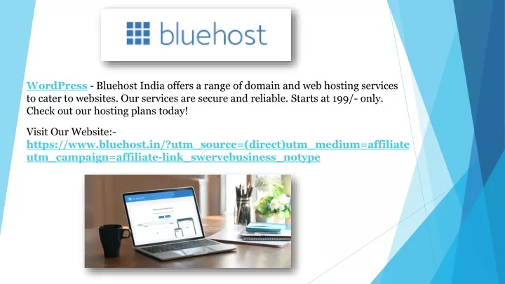 wordpress bluehost india offers a range of domain