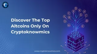 discover the top altcoins only on cryptoknowmics