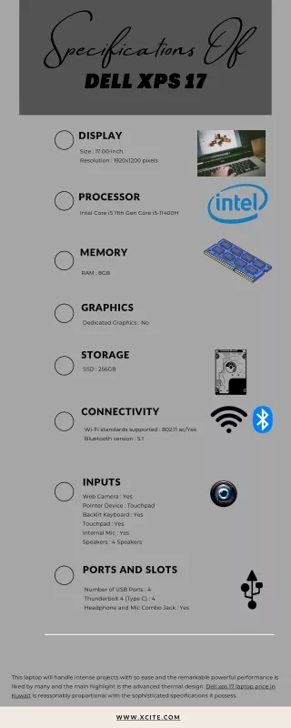 specifications of