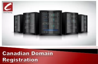 canadian domain registration