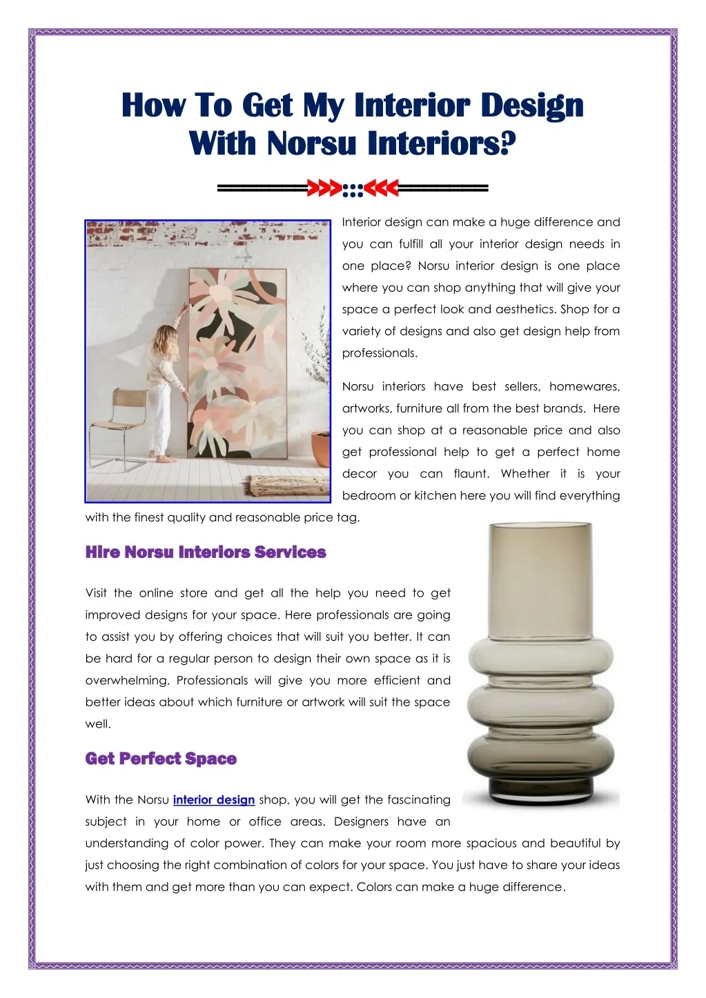 PPT - Get Interior Design With Norsu Interiors PowerPoint Presentation ...