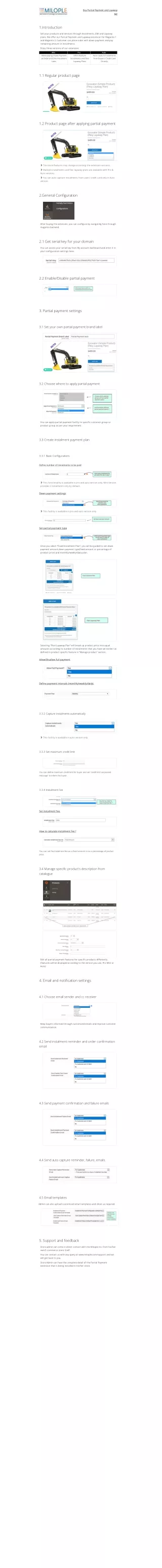 Magento 2 Partial Payment And Lawaway By Milople
