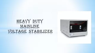 Best 5 kva copper voltage stabilizer
