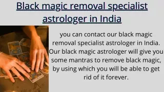 Black magic removal specialist astrologer in India | 91-9888202178