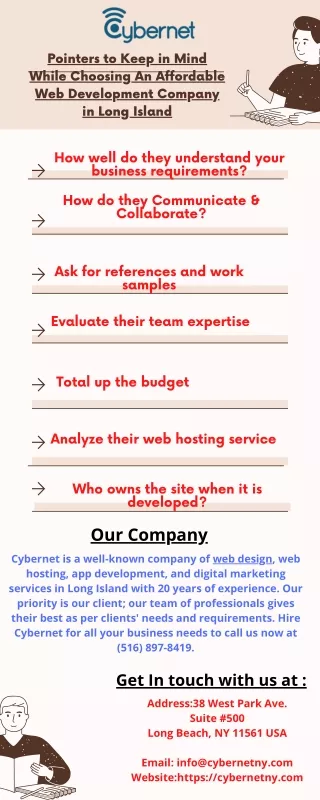 pointers to keep in mind while choosing