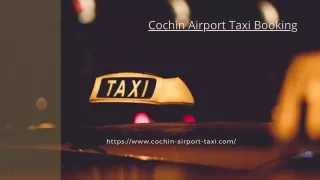 Best Taxi Service in Kochi Airport