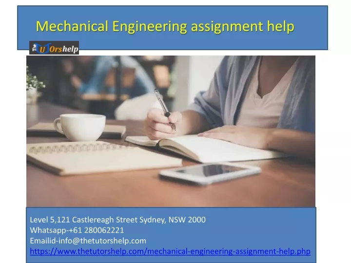 mechanical engineering assignment help