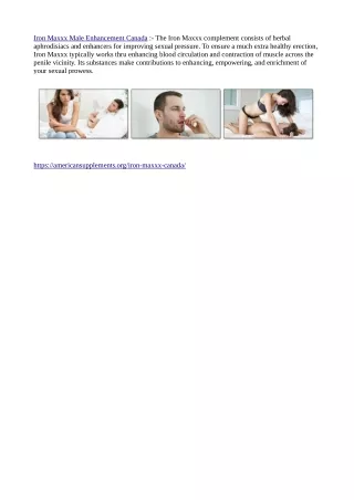 iron maxxx male enhancement canada the iron maxxx