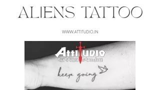 Aliens tattoo