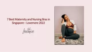 7 Best Maternity and Nursing Bras in Singapore – Lovemere 2022