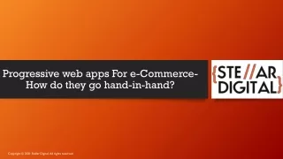 progressive web apps for e commerce how do they go hand in hand