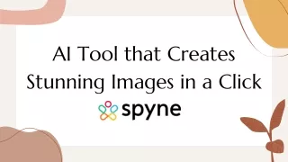 AI Tool that Creates Stunning Images in a Click