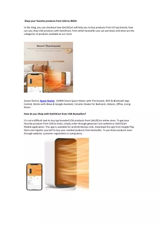 shop your favorite products from usa to india