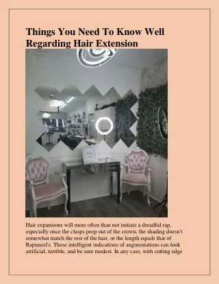 things you need to know well regarding hair