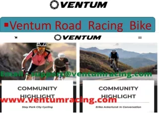 The Best Choice Of Ventum Racing Bike
