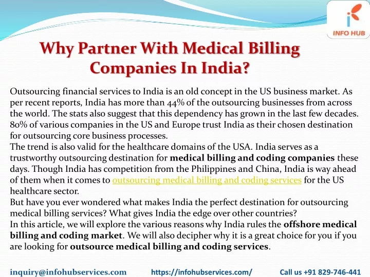 why partner with medical billing companies