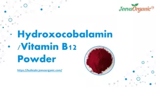 Hydroxocobalamin_Vitamin B12 Powder