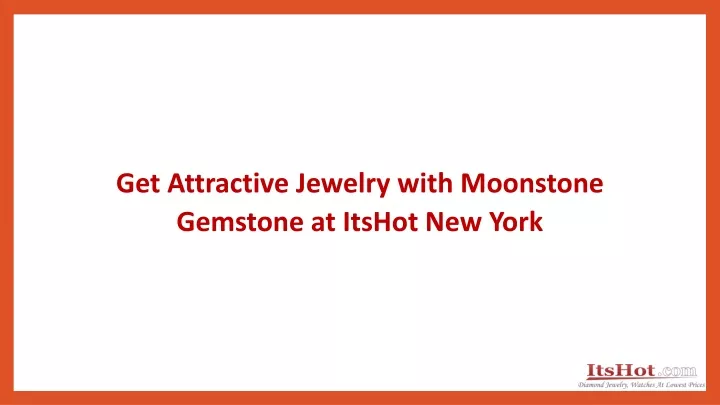 get attractive jewelry with moonstone gemstone