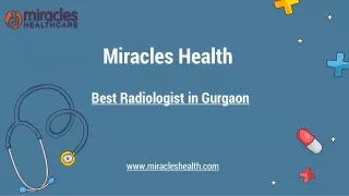 Best Radiologist in Gurgaon