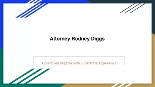 Attorney Rodney Diggs