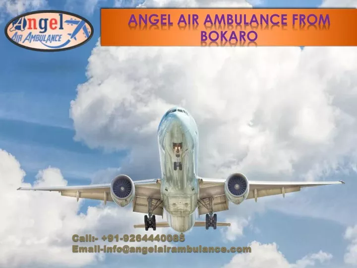 angel air ambulance from bokaro