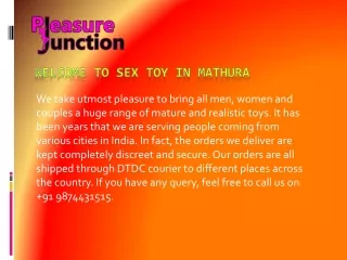 sex toys in Mathura