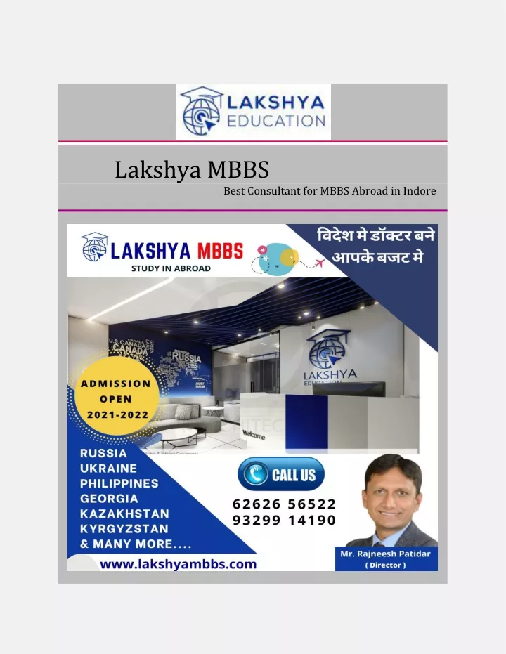 lakshya mbbs best consultant for mbbs abroad