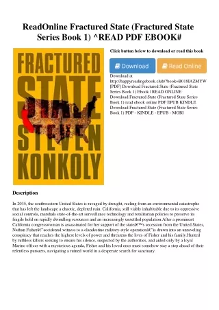 ReadOnline Fractured State (Fractured State Series Book 1) ^READ PDF EBOOK#