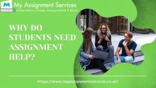 Why do students need assignment help