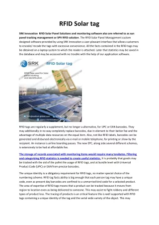 rfid solar tag