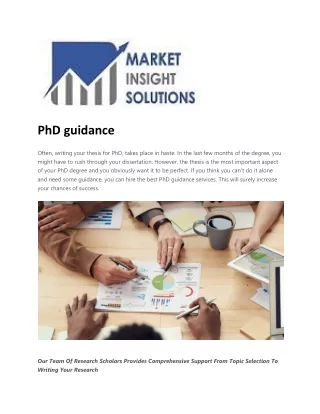 phd guidance