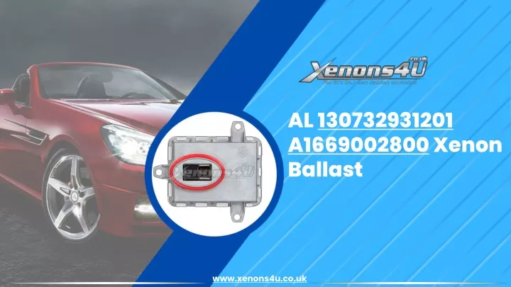 al 130732931201 a1669002800 xenon ballast