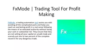 FxMode | Trading Tool For Profit Making