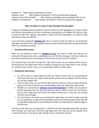 windows 10 windows 10 pro windows server 2019