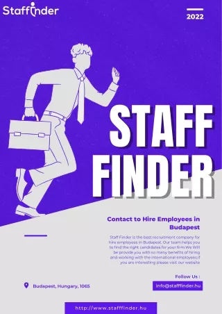 Contact to hire employees in budapest | Staff Finder