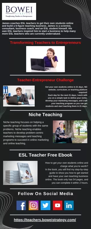 james coaches esl teachers to get their