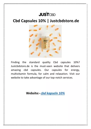 cbd capsules 10 justcbdstore de