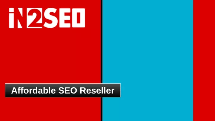 affordable seo reseller