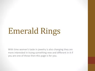 Buy a natural emerald engagement ring Online