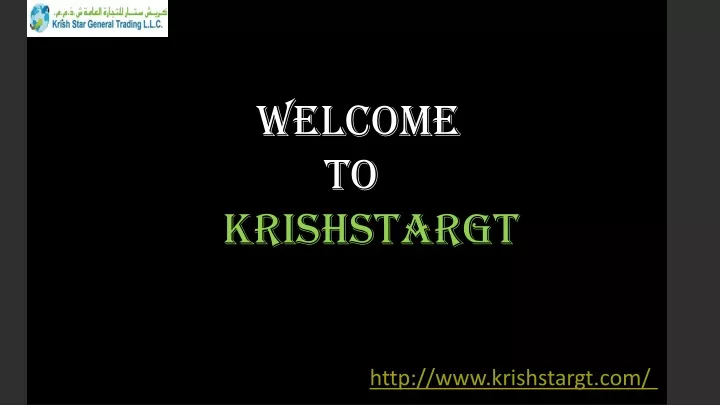 welcome to krishstargt