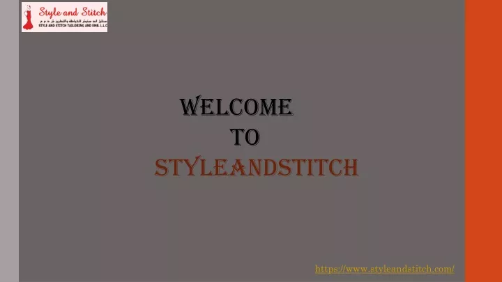 welcome to styleandstitch