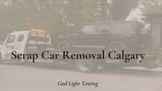 Scrap Car Removal calgary