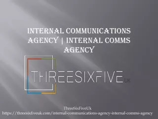 Internal Communications Agency | Internal Comms Agency