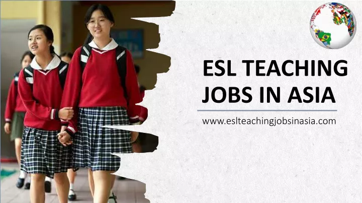 esl teaching jobs in asia