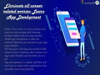 eliminate all career related worries learn