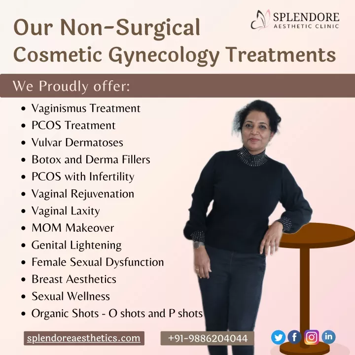 our non surgical cosmetic gynecology treatments